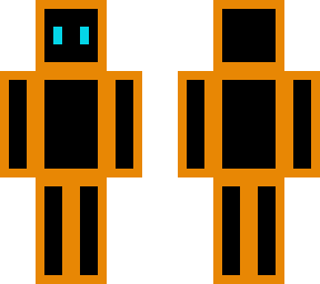 orange outline