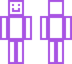 outline man (purple)