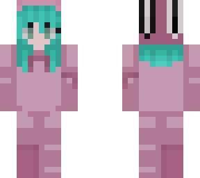 pink bunny girl