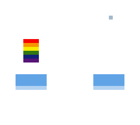 pride crop top and jeans base