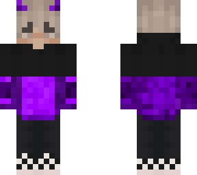 purple and black shirt boy