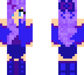 purple and blue gold