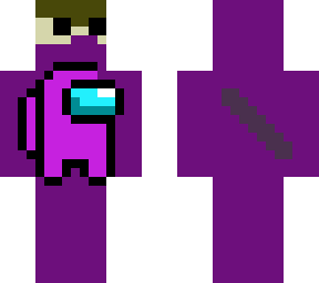 purple imposter hoodie
