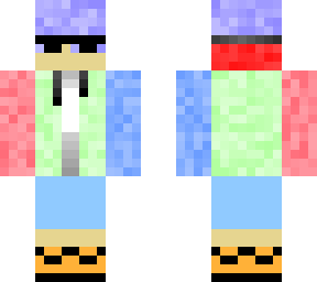 random colours boy
