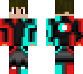 red and blue boy
