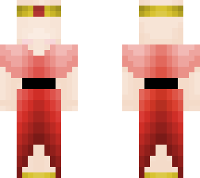 red dress