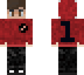 red hoodie
