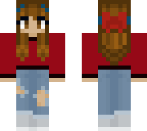 red sweater