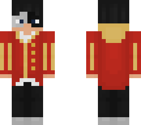 red+yellow mask