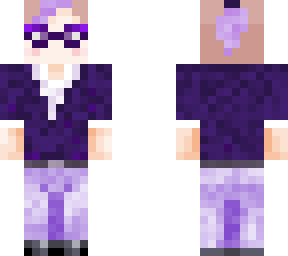 sweater vest in purple