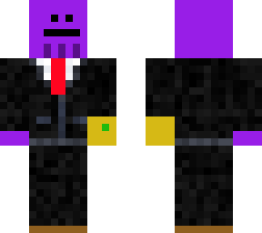 thanos with a suit