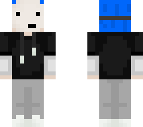 the stranger with blue hair