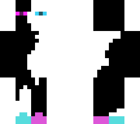 white/black enderman gamer stage 1