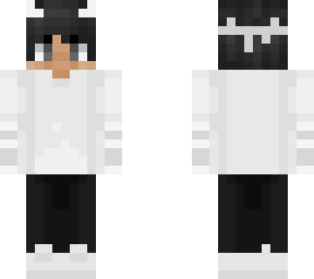 white hoodie boy