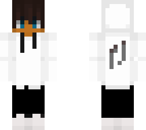 white sweatshirt boy