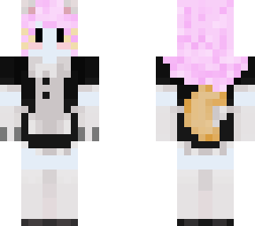 annoying my friends as a cat maid >:)