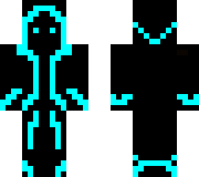 black and cyan grim reaper