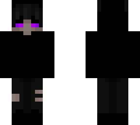 black boy with purple eyes