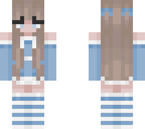 blue elf girl