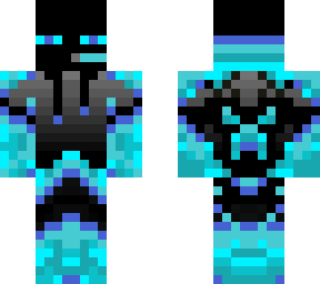 blue ender man