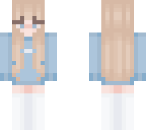 blue girl