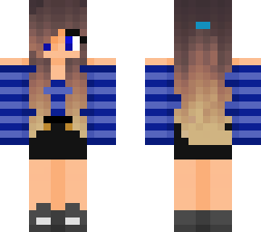blue girl