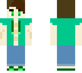 boy in green