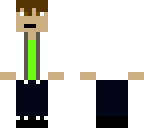 boy with green t-shirt and white hoodie