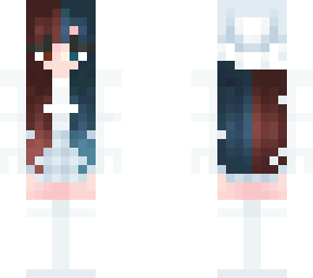 cattyunderhill with split dye hair (slim)