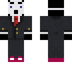 cool masked enderman