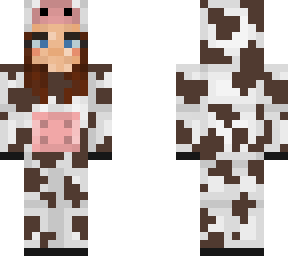 cow girl short brown hair