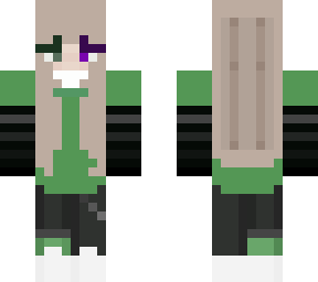 creeper girl no mask !
