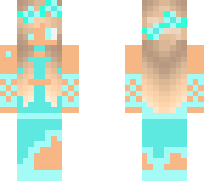 cyan girl