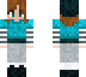 cyan girl