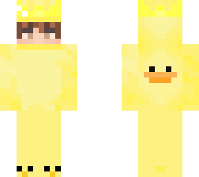 duck with crown human