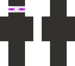 enderman in a among us suit