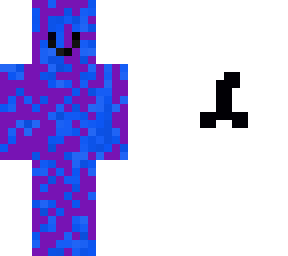 epic purple and blue warrior skin