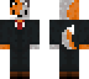 fancy wolf/fox boy
