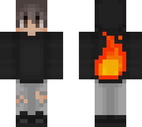 fire edited skin