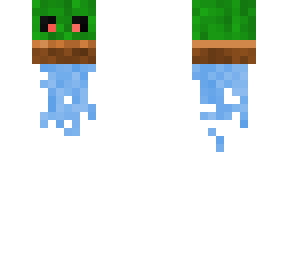 floating evil grogru