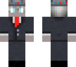 ghost in suit
