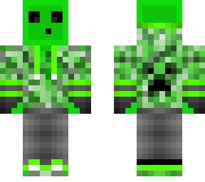 green creeper skin