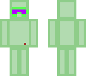 green thing with christmas sweater