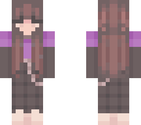 gumoholic's skin // purple shirt // darker hair