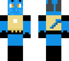 might be lucario without a mask?