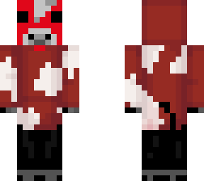 mooshroom in hoodie