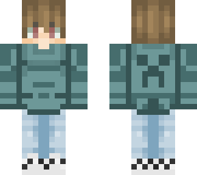 navy blue creeper hoodie