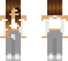 normal brunette girl
