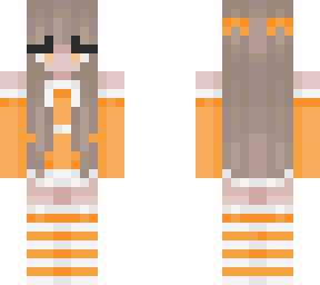 orange elf girl