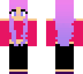 pink no-shoulder sleeve shirt girl
